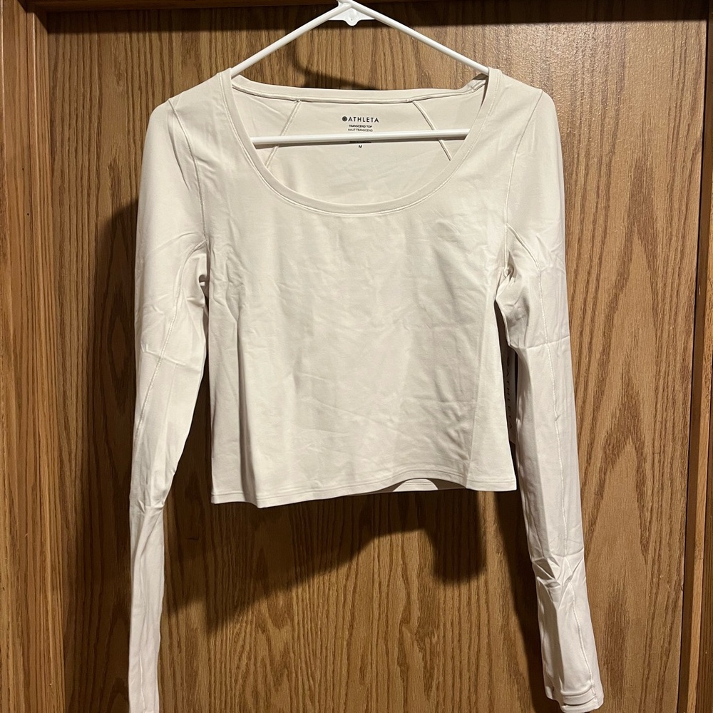 Athleta Off-White Women’s Long Sleeve